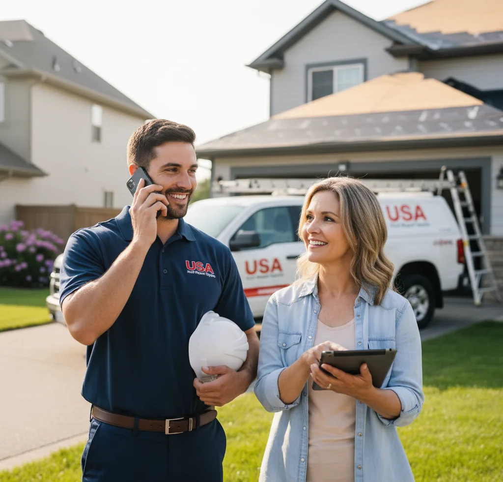 USA Roof Repair Experts customer support in Cool Ridge